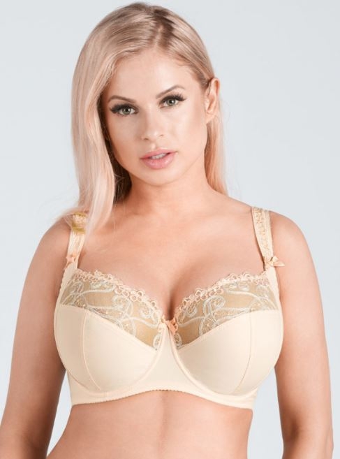 Nessa Ivena Midi Brief Beige  Lumingerie bras and underwear for big busts